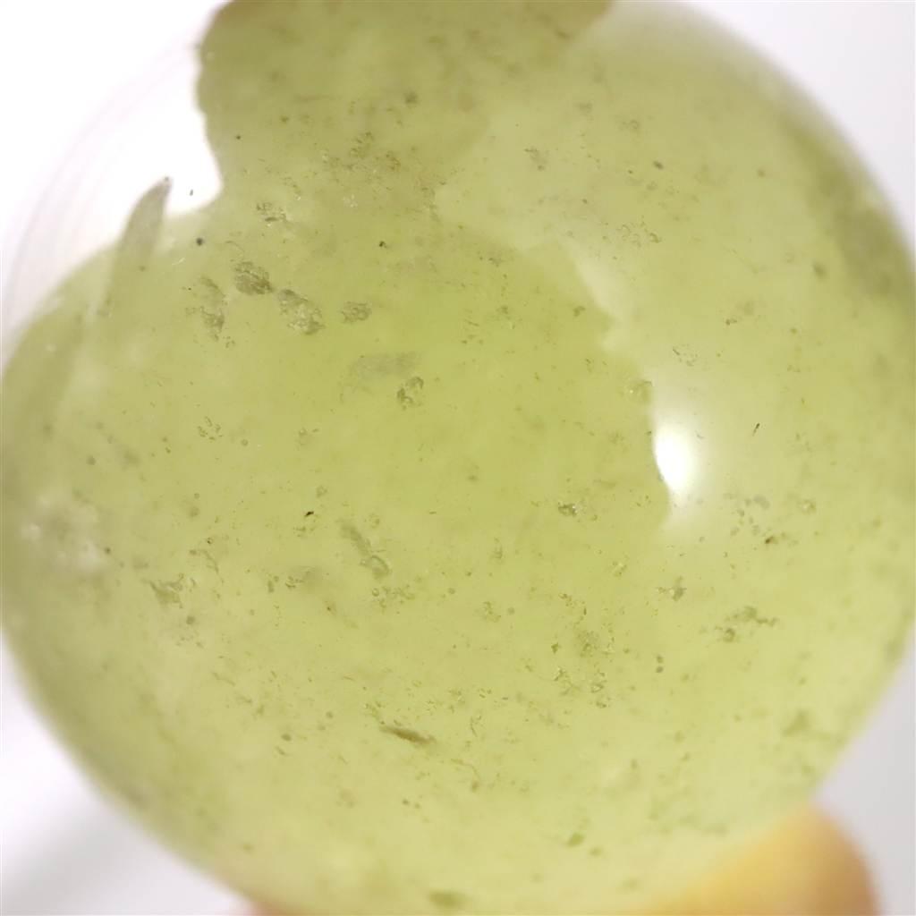 リビアングラス 27mmスフィア 台座付 24.6g #42438 | 6枚目