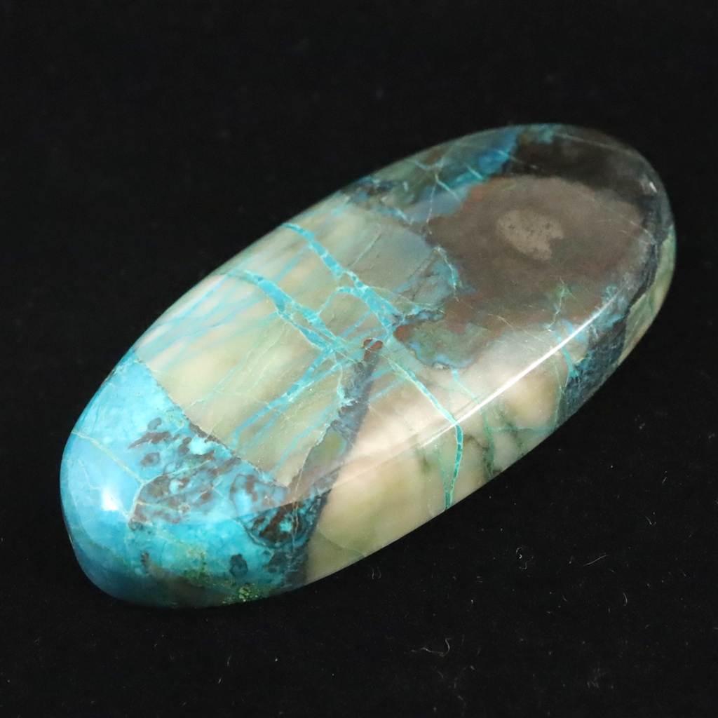 クォンタムクアトロシリカ 47mmオーバル カボション 15.0g #83827 | 4枚目