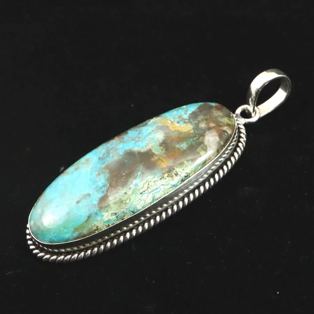 クォンタムクアトロシリカ 50mmオーバル ペンダント 17.8g #75789 | 4枚目