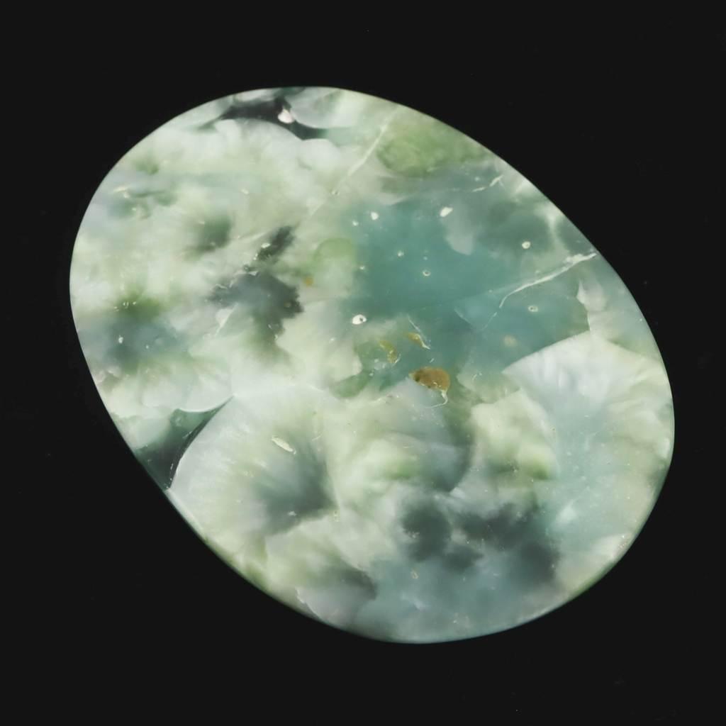 ヘミモルファイト 異極鉱 79mmオーバル カボション 59.9g #70842 | 7枚目