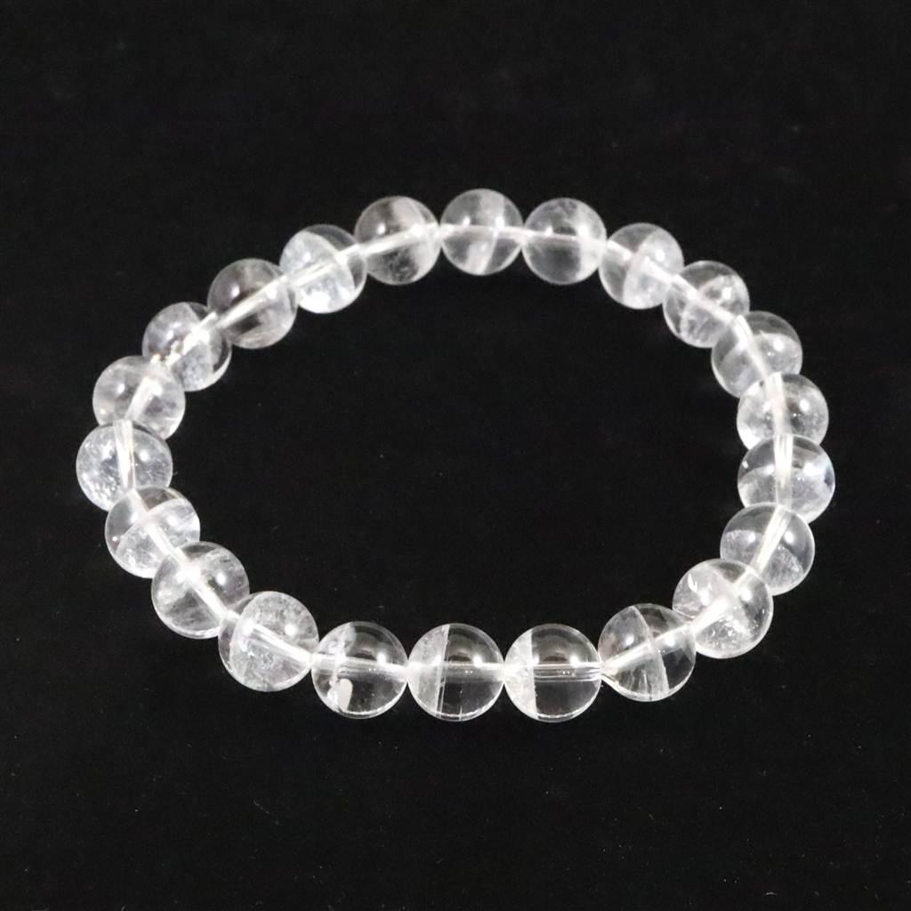 ロシアンレムリアン ファントムクォーツ 8.5mmブレスレット 19.7g #18463 | 2枚目