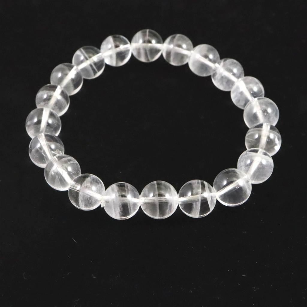 ロシアンレムリアン ファントムクォーツ 9.5mmブレスレット 24.9g #41373 | 2枚目