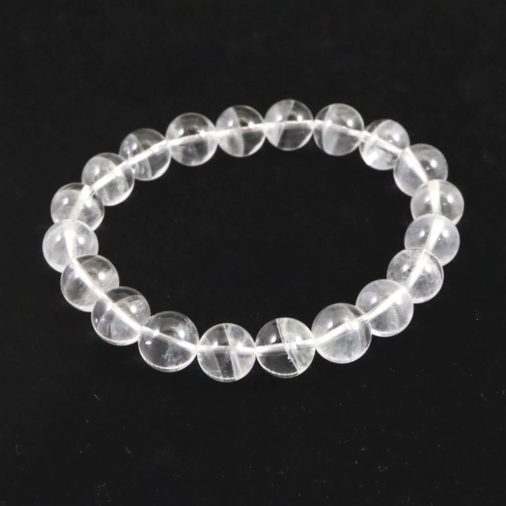 ロシアンレムリアン ファントムクォーツ 9.5mmブレスレット 24.9g #41373 | 3枚目