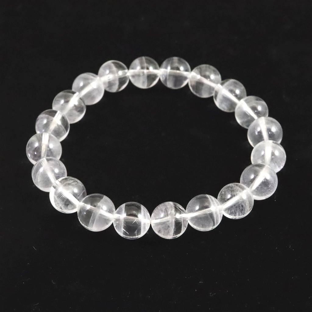 ロシアンレムリアン ファントムクォーツ 9.5mmブレスレット 24.9g #41373 | 4枚目