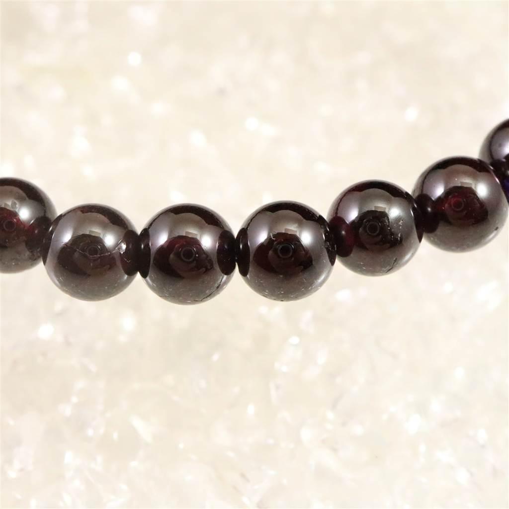 ヒマラヤ ガーネット 7mmブレスレット 21.5g #72096 | 3枚目