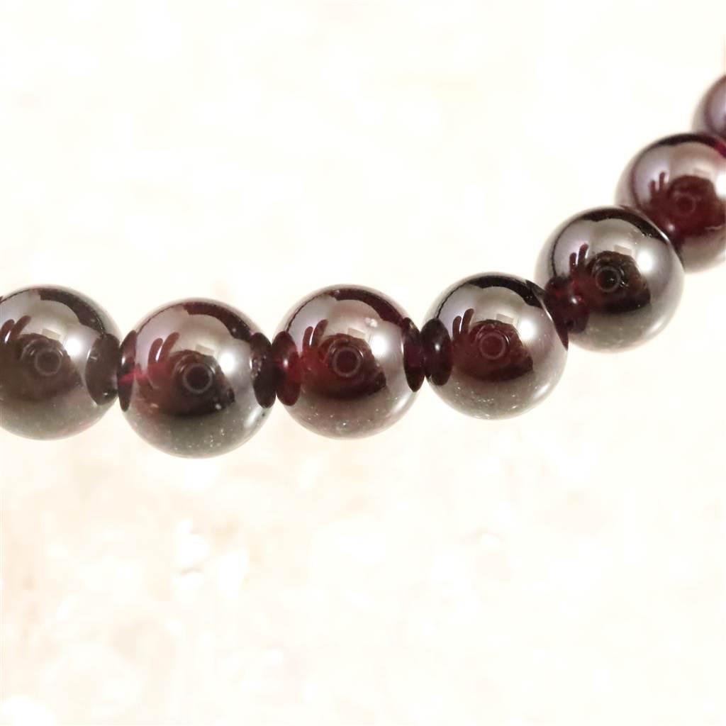 ヒマラヤ ガーネット 6mmブレスレット 15.8g #21999 | 4枚目