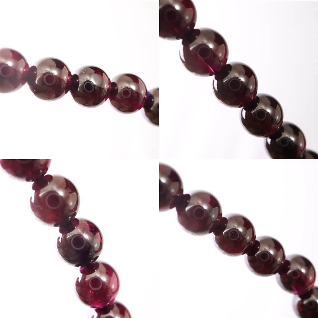 ヒマラヤ ガーネット 6mmブレスレット 15.8g #21999 | 6枚目