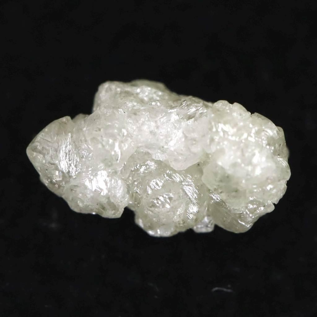 天然 ダイヤモンド ホワイト グレー 7.1mm原石 0.71ct #45408 | 4枚目