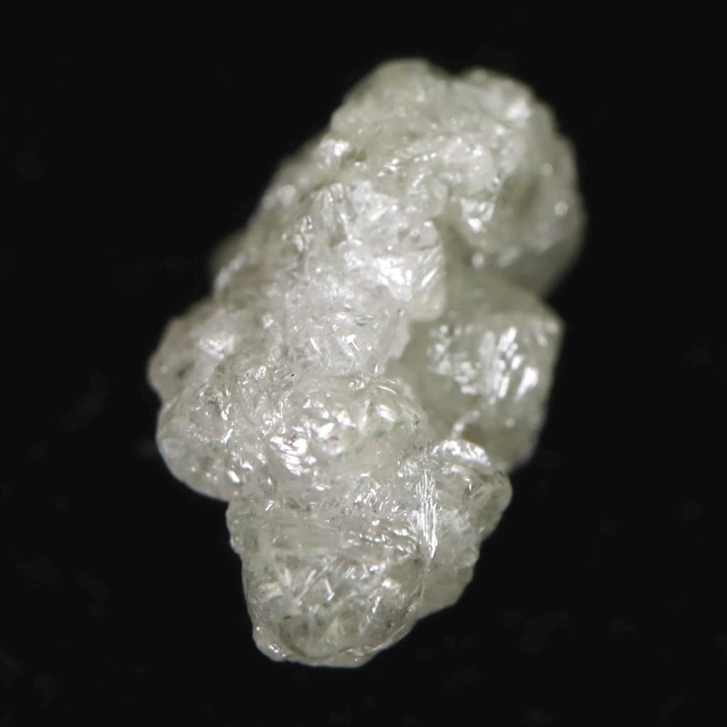 天然 ダイヤモンド ホワイト グレー 7.1mm原石 0.71ct #45408 | 5枚目