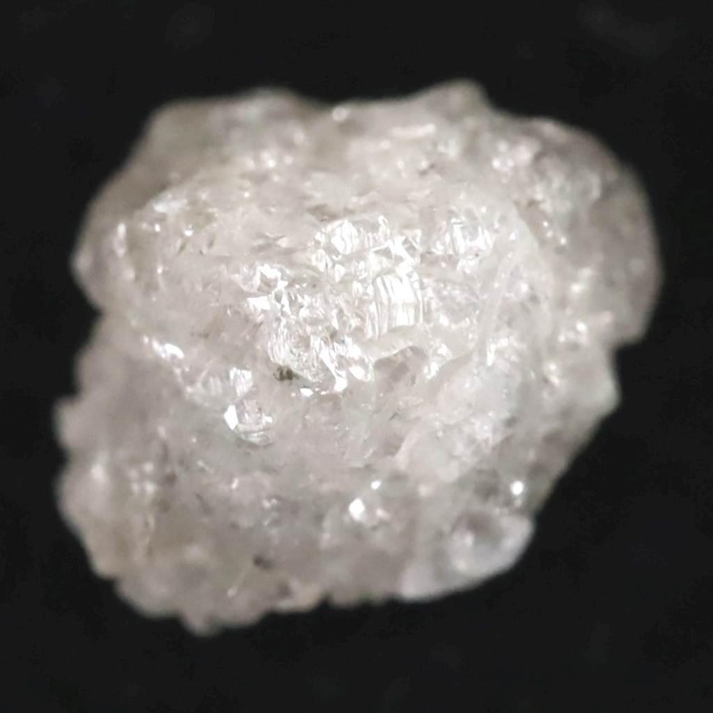 天然 ダイヤモンド ホワイト グレー 5.1mm原石 0.71ct #94282 | 3枚目