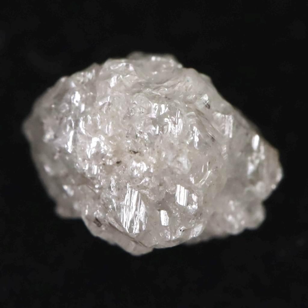 天然 ダイヤモンド ホワイト グレー 5.1mm原石 0.71ct #94282 | 4枚目