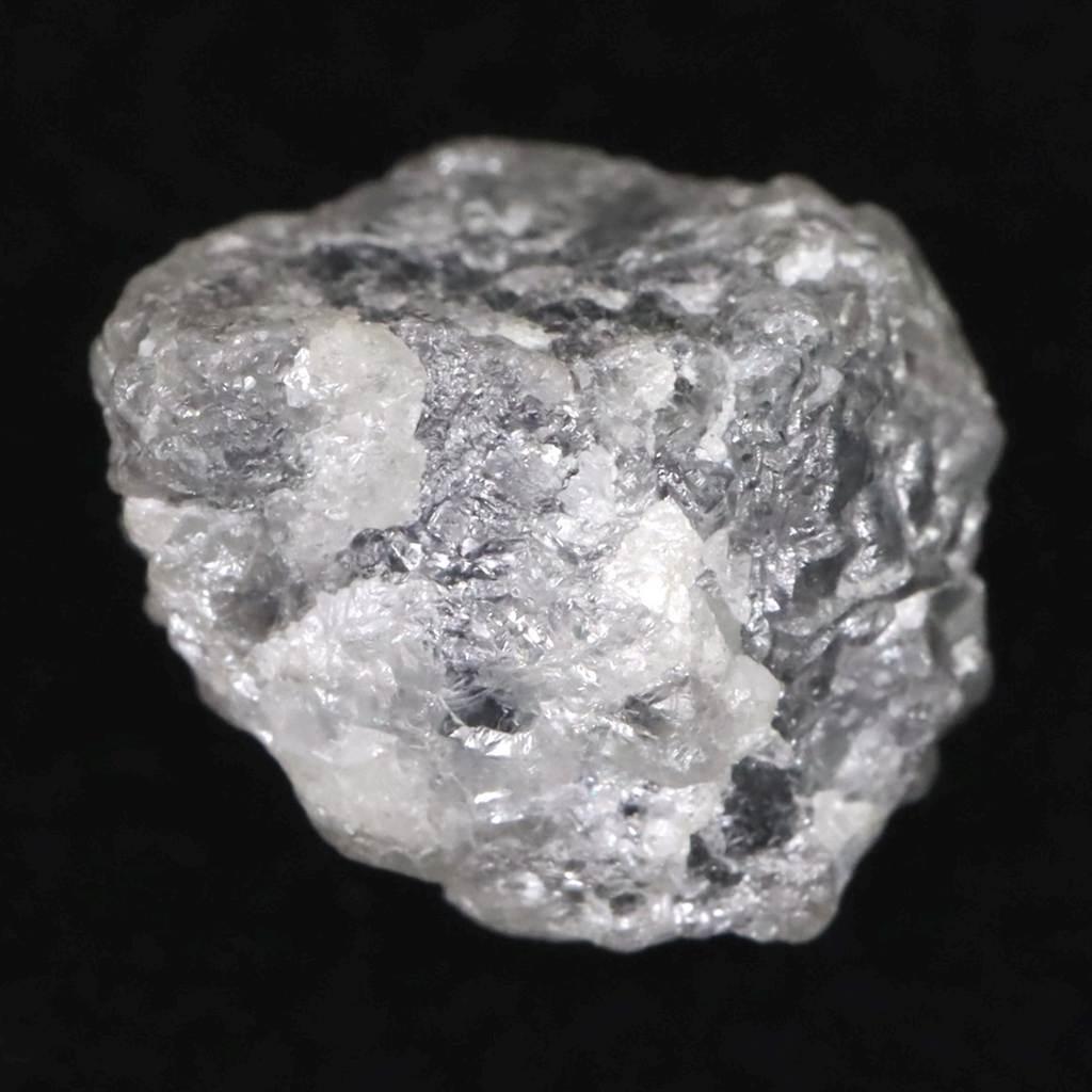 天然 ダイヤモンド ホワイト グレー 8.8mm原石 2.67ct #70140 | 4枚目