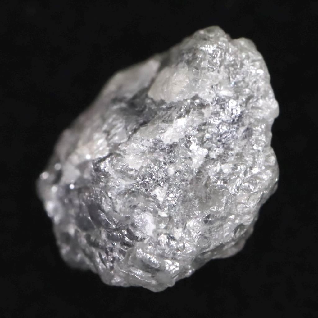 天然 ダイヤモンド ホワイト グレー 8.8mm原石 2.67ct #70140 | 5枚目