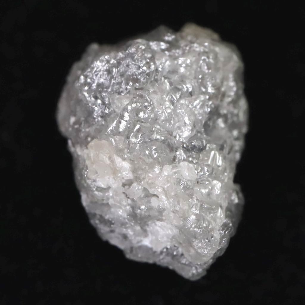 天然 ダイヤモンド ホワイト グレー 8.9mm原石 2.34ct #11376 | 2枚目