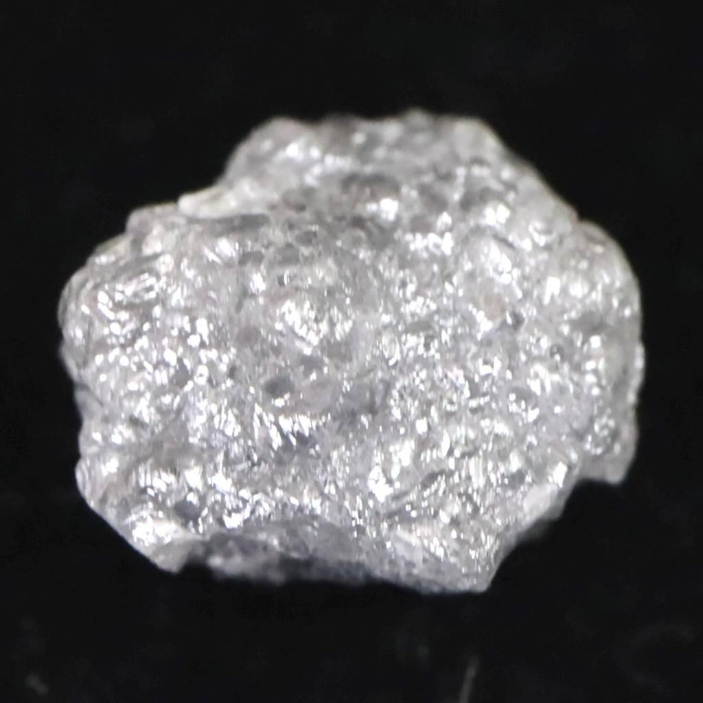 天然 ダイヤモンド ホワイト グレー 7.1mm原石 1.90ct #45525 | 2枚目