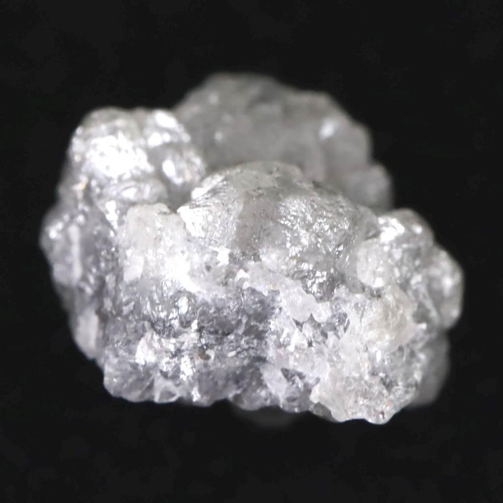 天然 ダイヤモンド ホワイト グレー 7.1mm原石 1.90ct #45525 | 5枚目