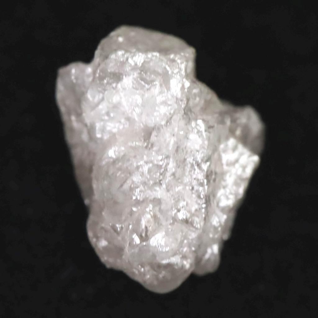 天然 ダイヤモンド ホワイト グレー 8.5mm原石 2.41ct #27352 | 2枚目