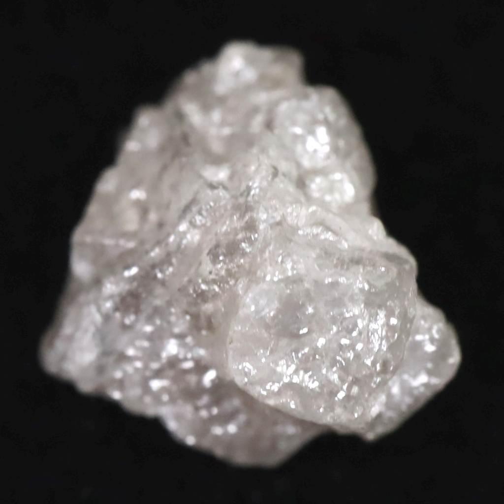 天然 ダイヤモンド ホワイト グレー 8.5mm原石 2.41ct #27352 | 4枚目