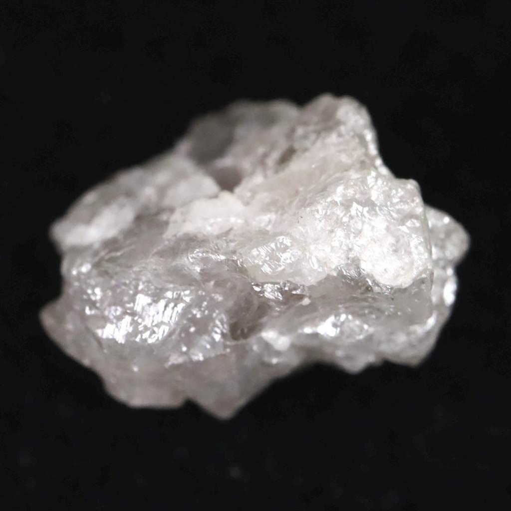 天然 ダイヤモンド ホワイト グレー 8.5mm原石 2.41ct #27352 | 6枚目