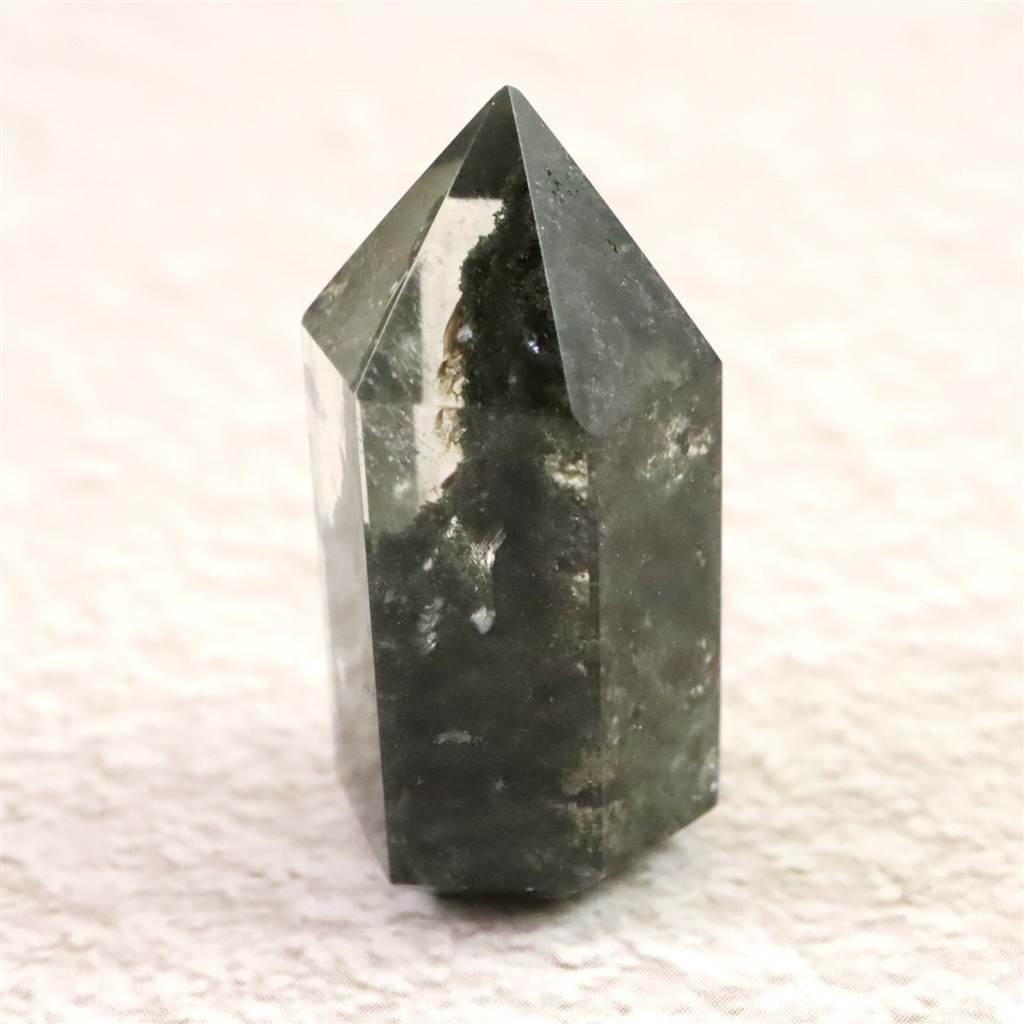 ブラジル産 ガーデンクォーツ 庭園水晶 六角柱ポイント ルース 5.5g #44703 | 2枚目