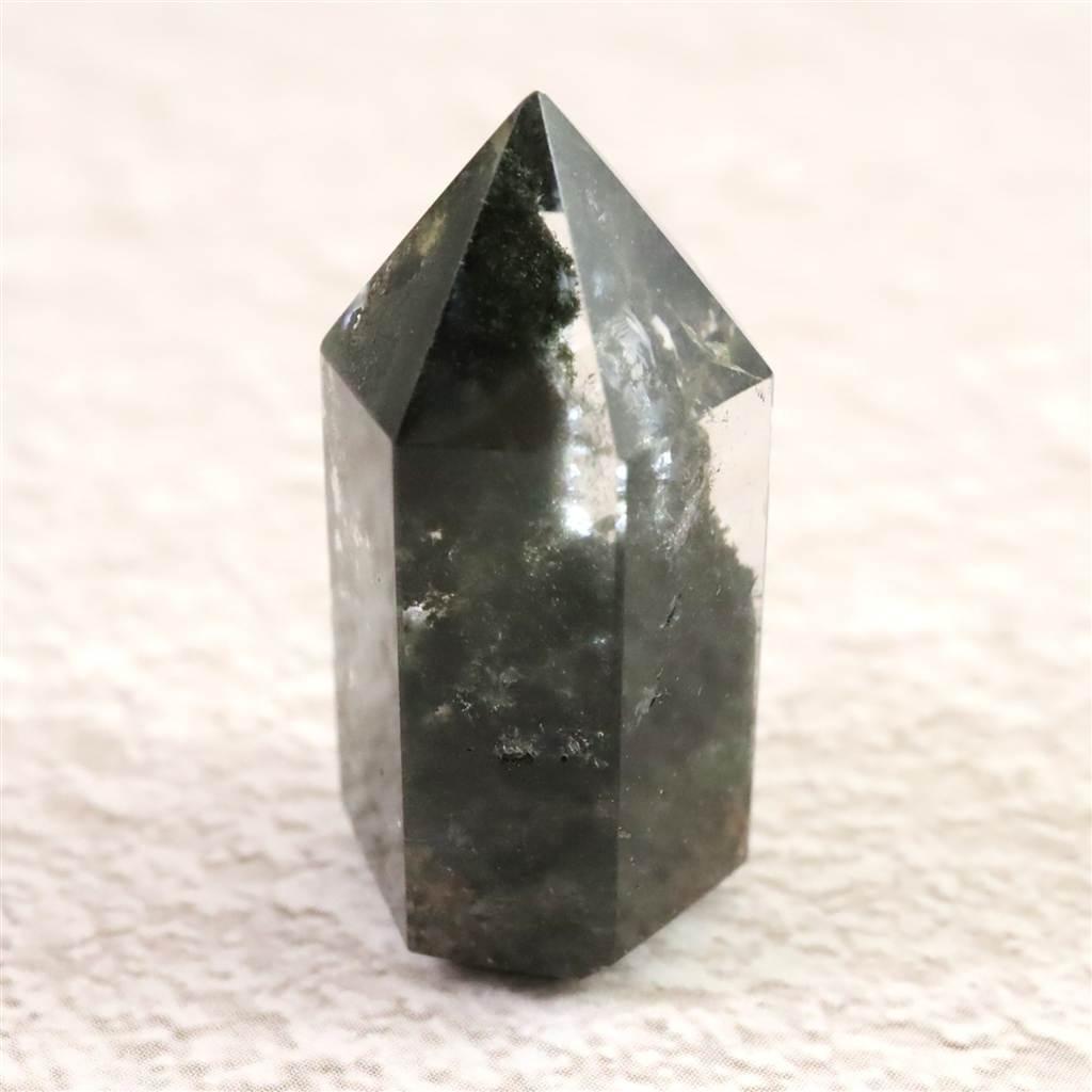 ブラジル産 ガーデンクォーツ 庭園水晶 六角柱ポイント ルース 5.5g #44703 | 4枚目