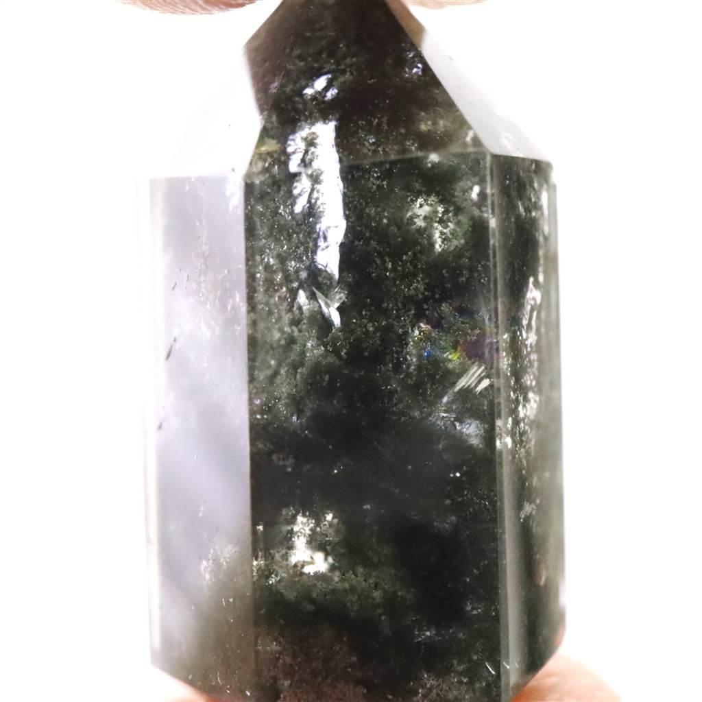 ブラジル産 ガーデンクォーツ 庭園水晶 六角柱ポイント ルース 5.5g #44703 | 5枚目