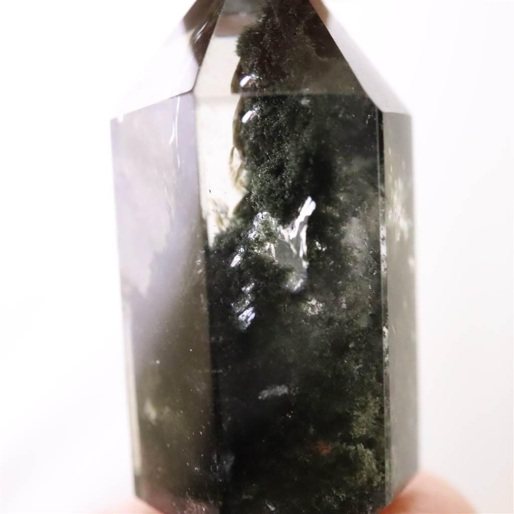 ブラジル産 ガーデンクォーツ 庭園水晶 六角柱ポイント ルース 5.5g #44703 | 6枚目