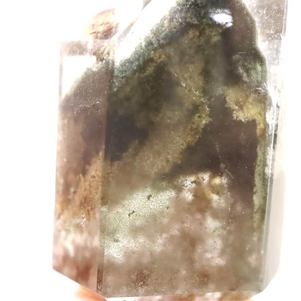 ブラジル産 ガーデンクォーツ 庭園水晶 六角柱ポイント ルース 9.2g #42713 | 7枚目