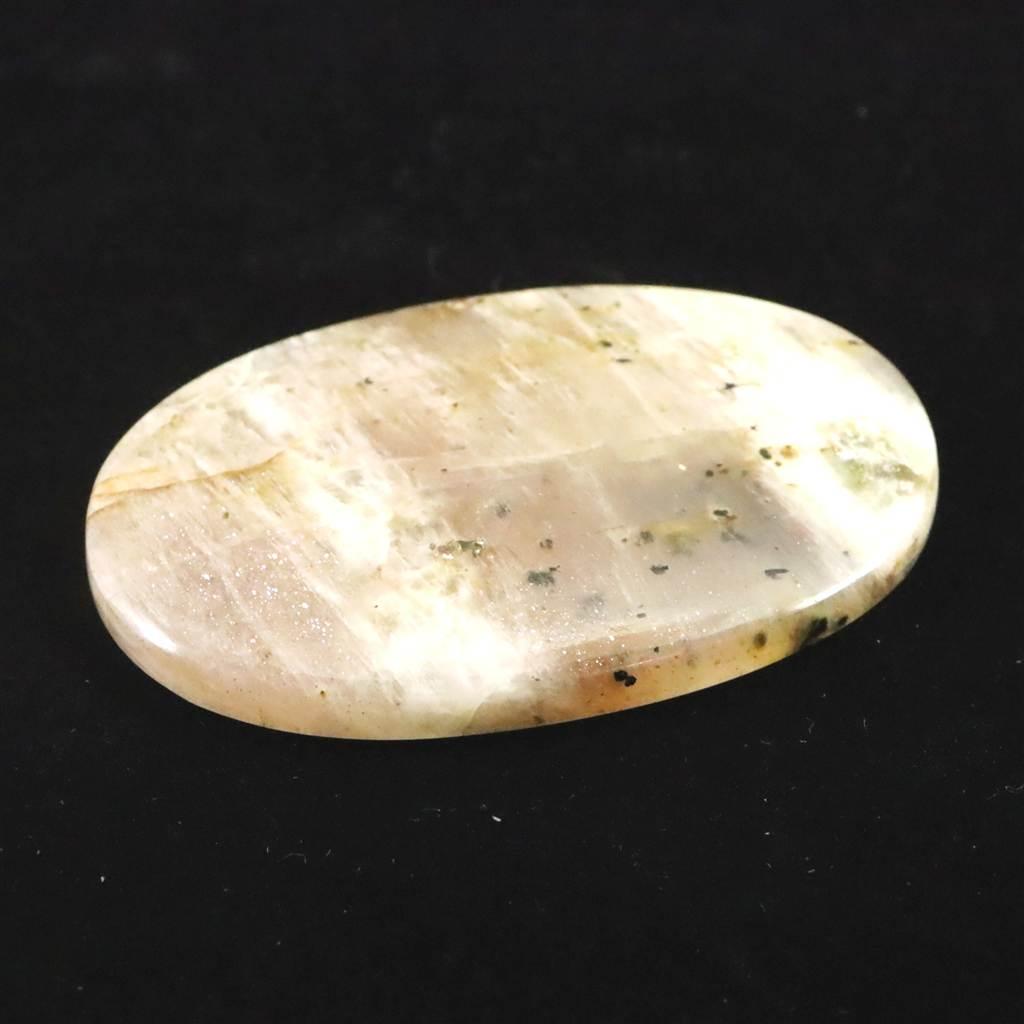 ロシア産 ベロモナイト ムーンストーン 53mmオーバルカボション 21.0g #26040 | 4枚目