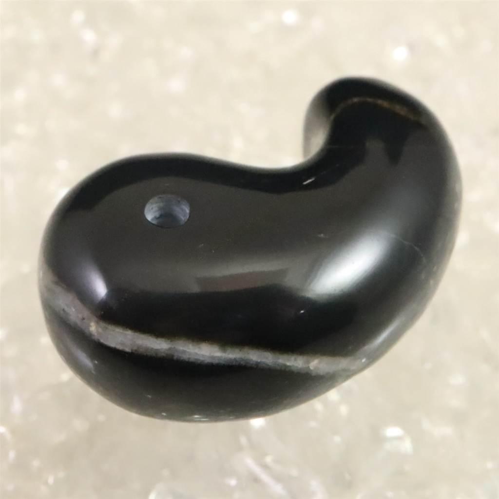 神居古潭石 (カムイ・コタン) 33mm 勾玉 14.4g #79025 | 6枚目