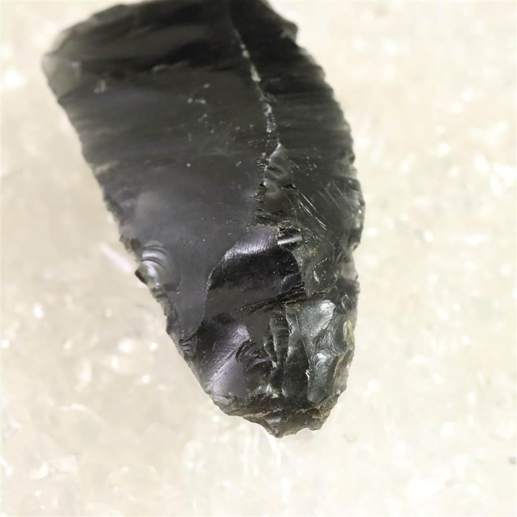 黒曜石 打製石器 47mm 後期旧石器時代 東北・北海道地域 7.5g #40292 | 4枚目