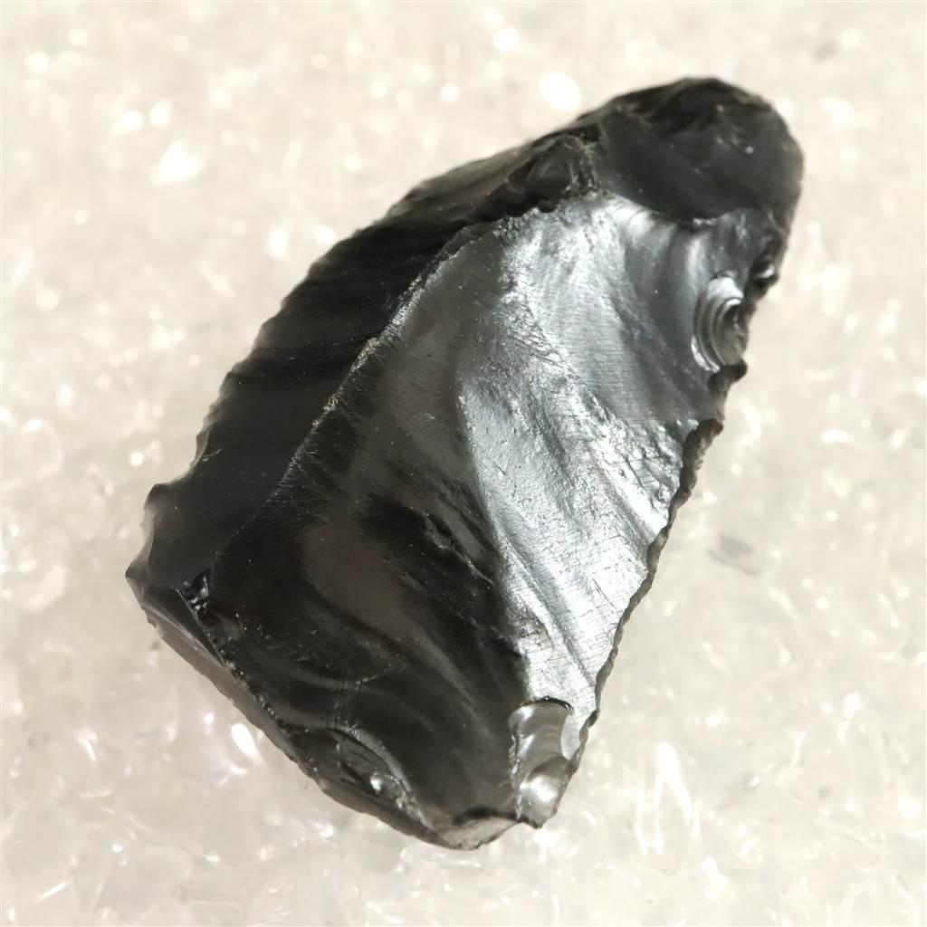 黒曜石 打製石器 47mm 後期旧石器時代 東北・北海道地域 7.5g #40292 | 5枚目