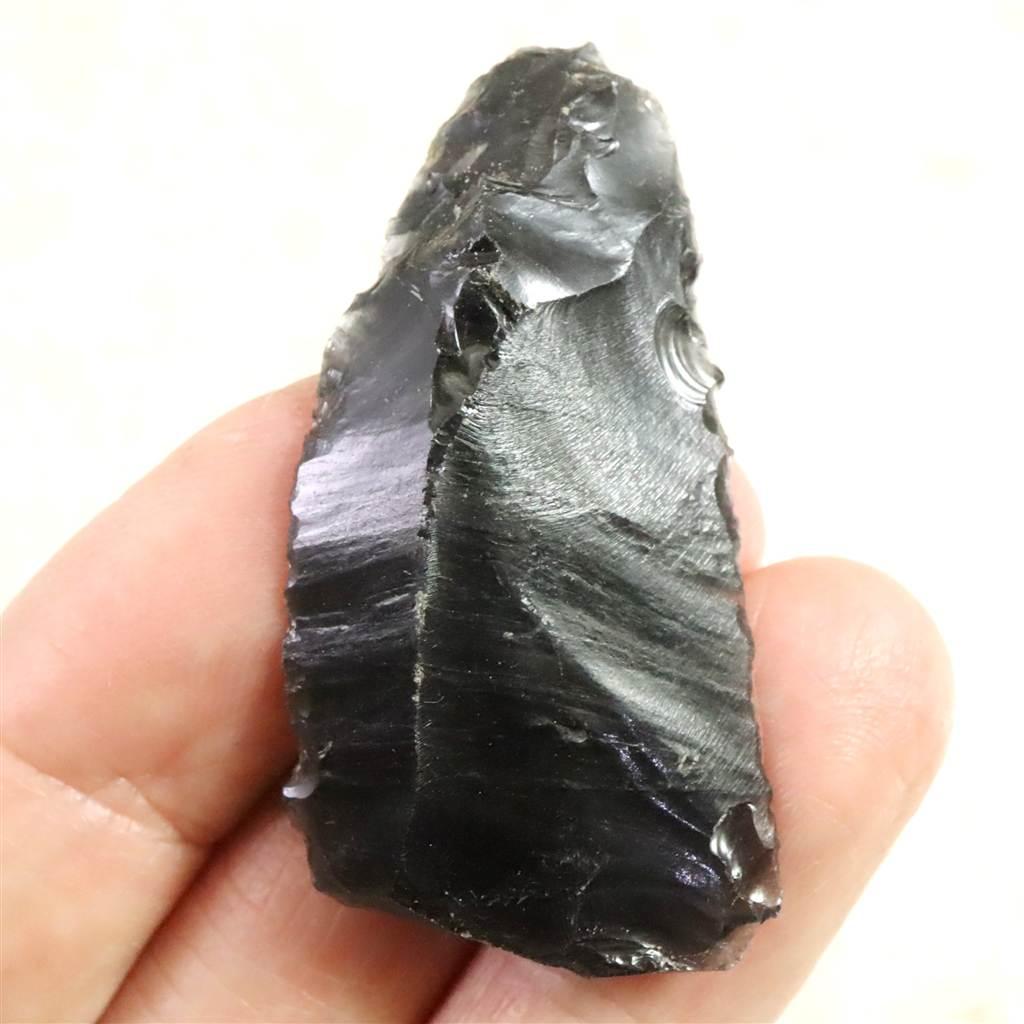 黒曜石 打製石器 47mm 後期旧石器時代 東北・北海道地域 7.5g #40292 | 7枚目