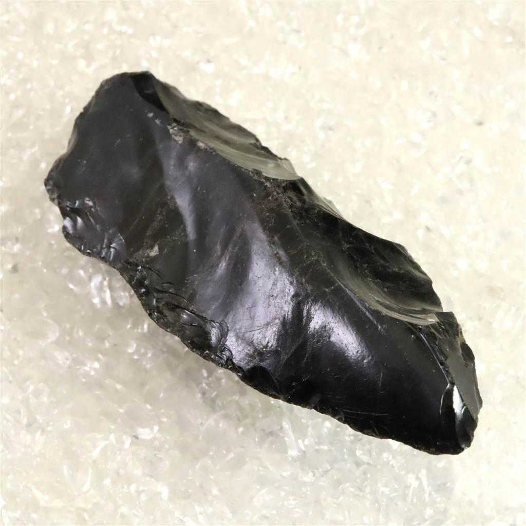 黒曜石 打製石器 99mm 後期旧石器時代 東北・北海道地域 79.0g #85670 | 3枚目