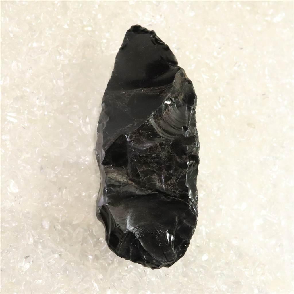 黒曜石 打製石器 99mm 後期旧石器時代 東北・北海道地域 79.0g #85670 | 5枚目