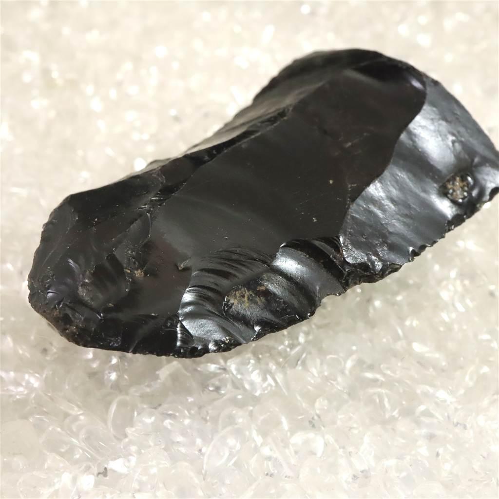 黒曜石 打製石器 59mm 後期旧石器時代 東北・北海道地域 25.4g #30820 | 4枚目