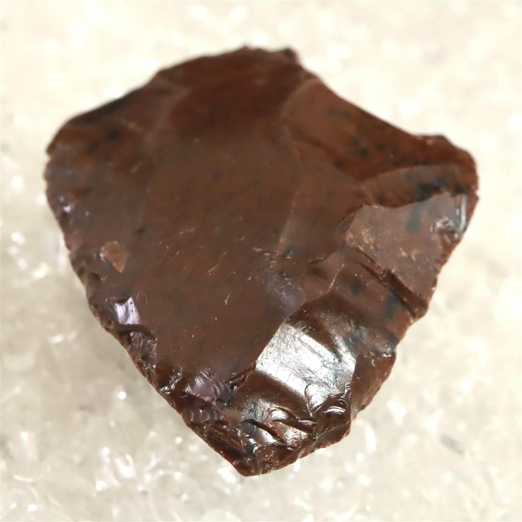 黒曜石 打製石器 50mm 後期旧石器時代 東北・北海道地域 12.8g #61764 | 4枚目