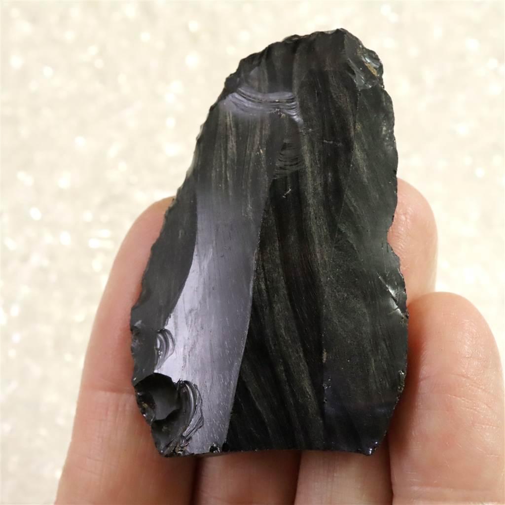 黒曜石 打製石器 53mm 後期旧石器時代 東北・北海道地域 22.2g #15265 | 7枚目