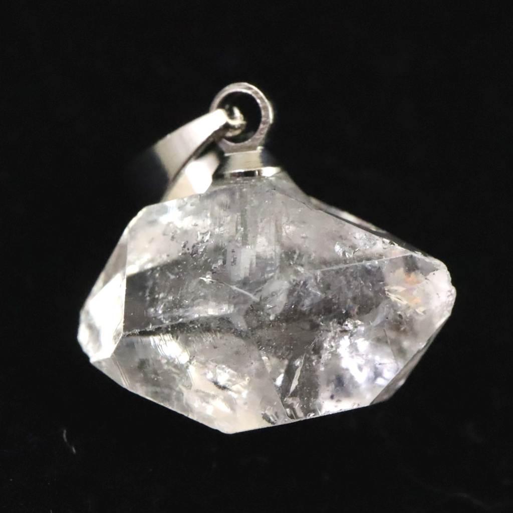 ハーキマーダイヤモンド 原石 ペンダント 1.3g #16222 | 6枚目