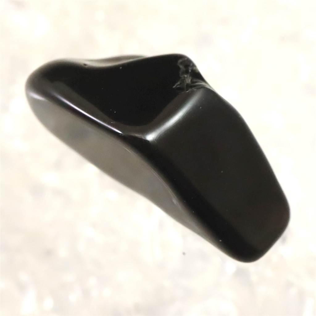 隠岐の島 黒曜石 21mm原石 磨き ディレクトリカード付 2.7g #52724 | 6枚目