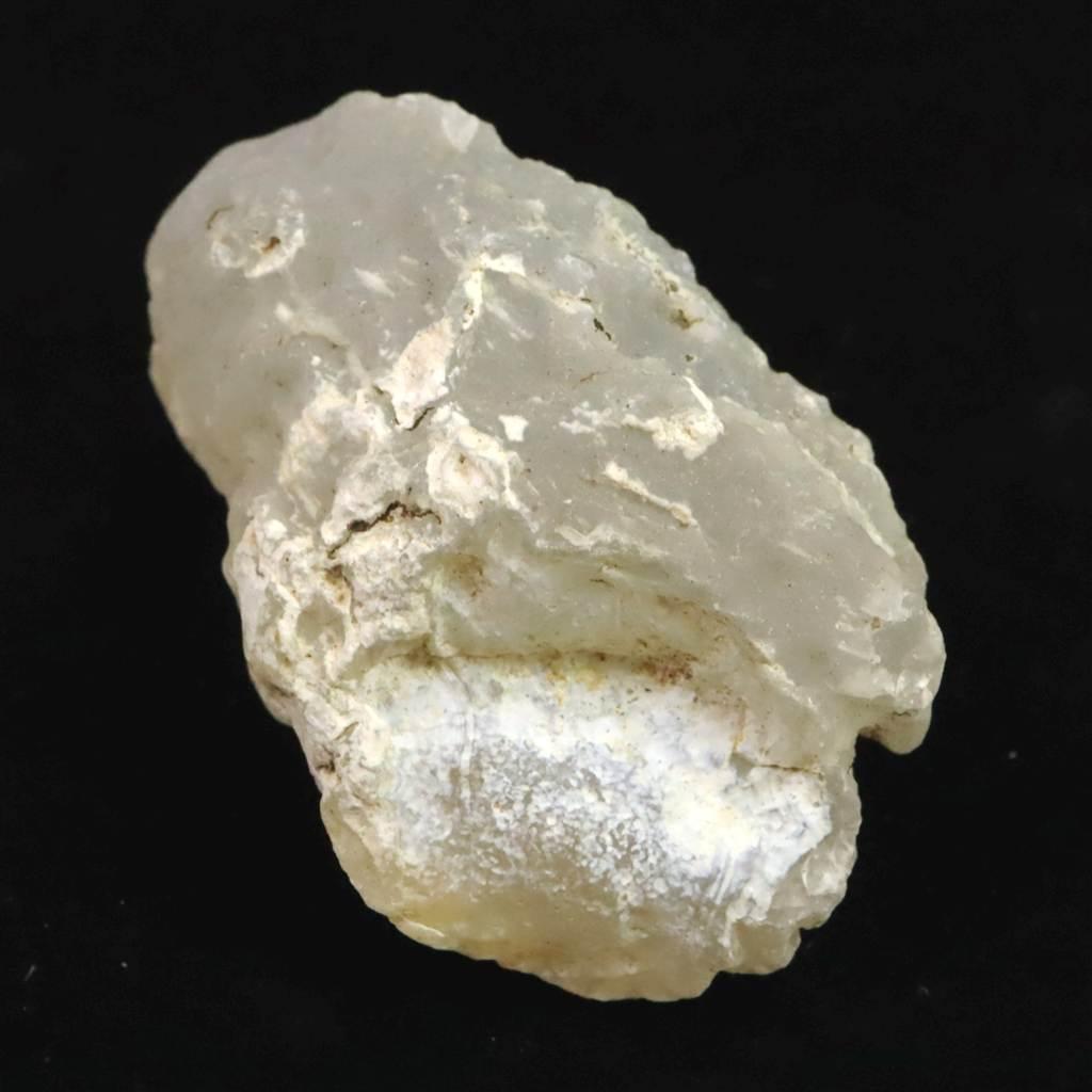 島根県大津島産 指状玉髄 カルセドニー 44mm原石 26.5g #34678 | 7枚目