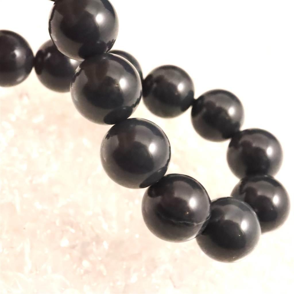 神居古潭石 (カムイ・コタン) ブルー 12mmブレスレット 43.9g #81893 | 6枚目