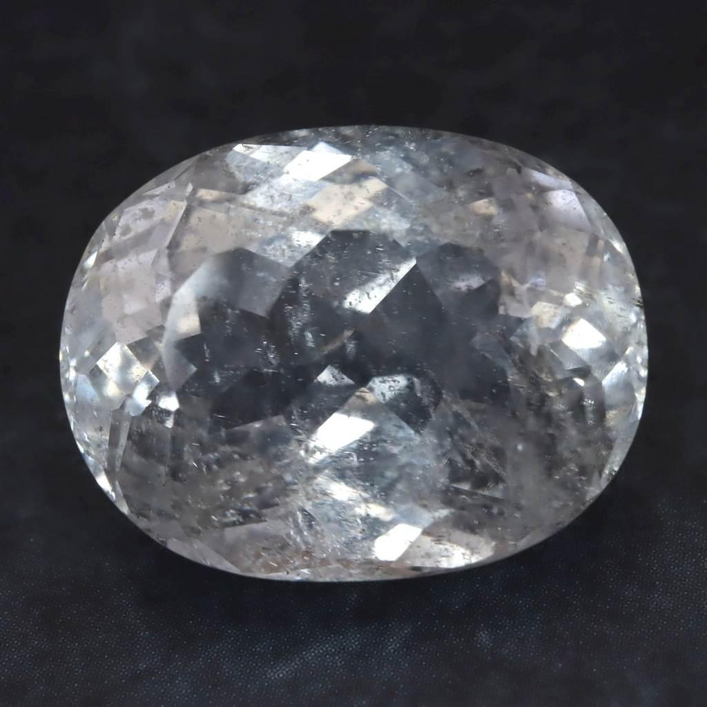 ロシア産 フェナカイト 16.6mm オーバルカット ルース 鑑別書付 14.58ct #84532 | 6枚目