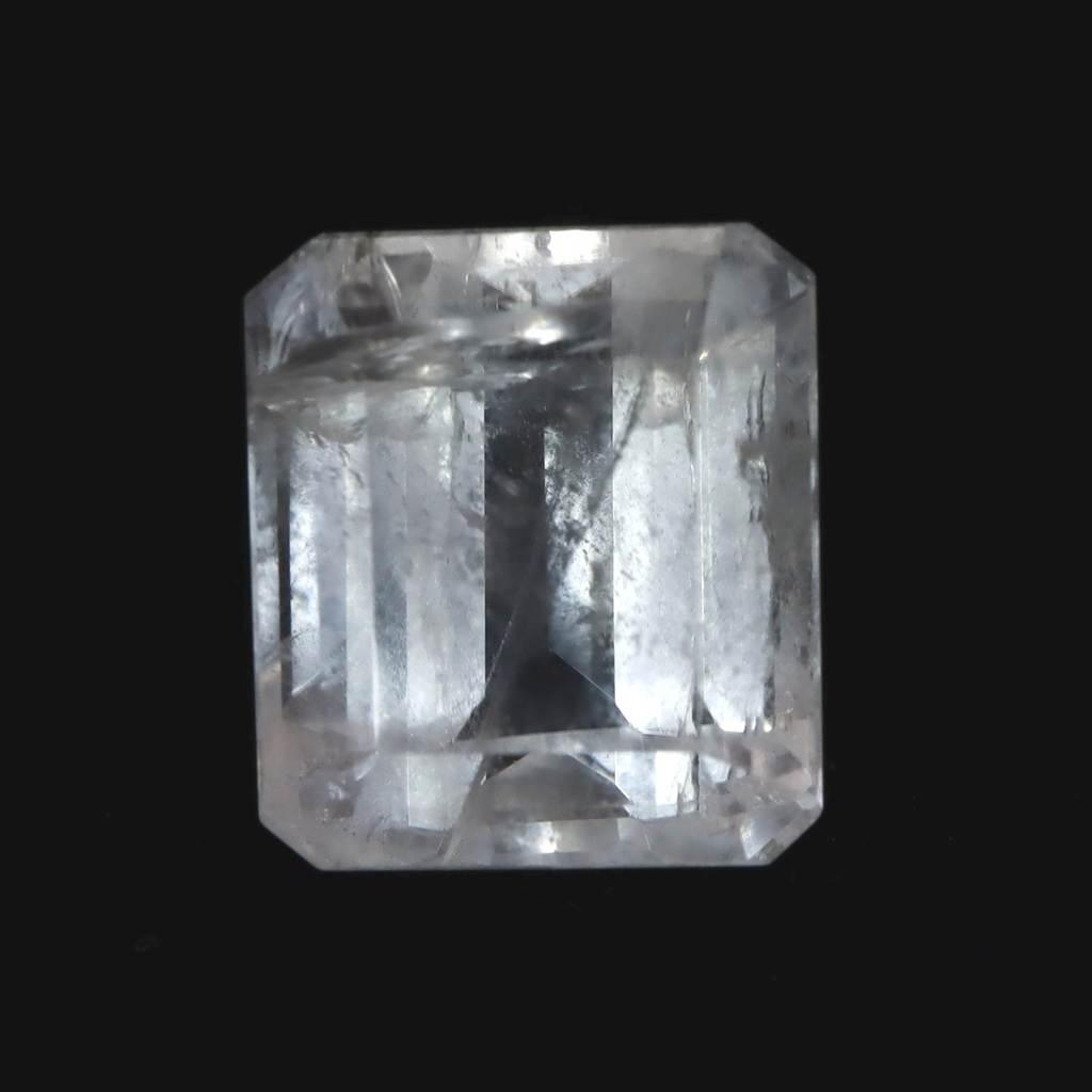 ロシア産 フェナカイト 9.8mm レクタングルカット ルース 鑑別書付 5.1ct #689441枚目の画像