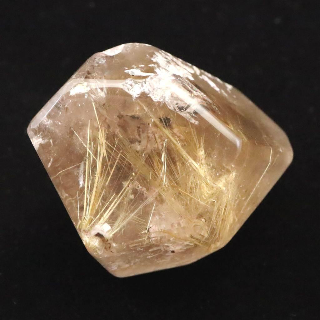 ゴールド ルチルクォーツ ポリッシュ 58.7g #285871枚目の画像