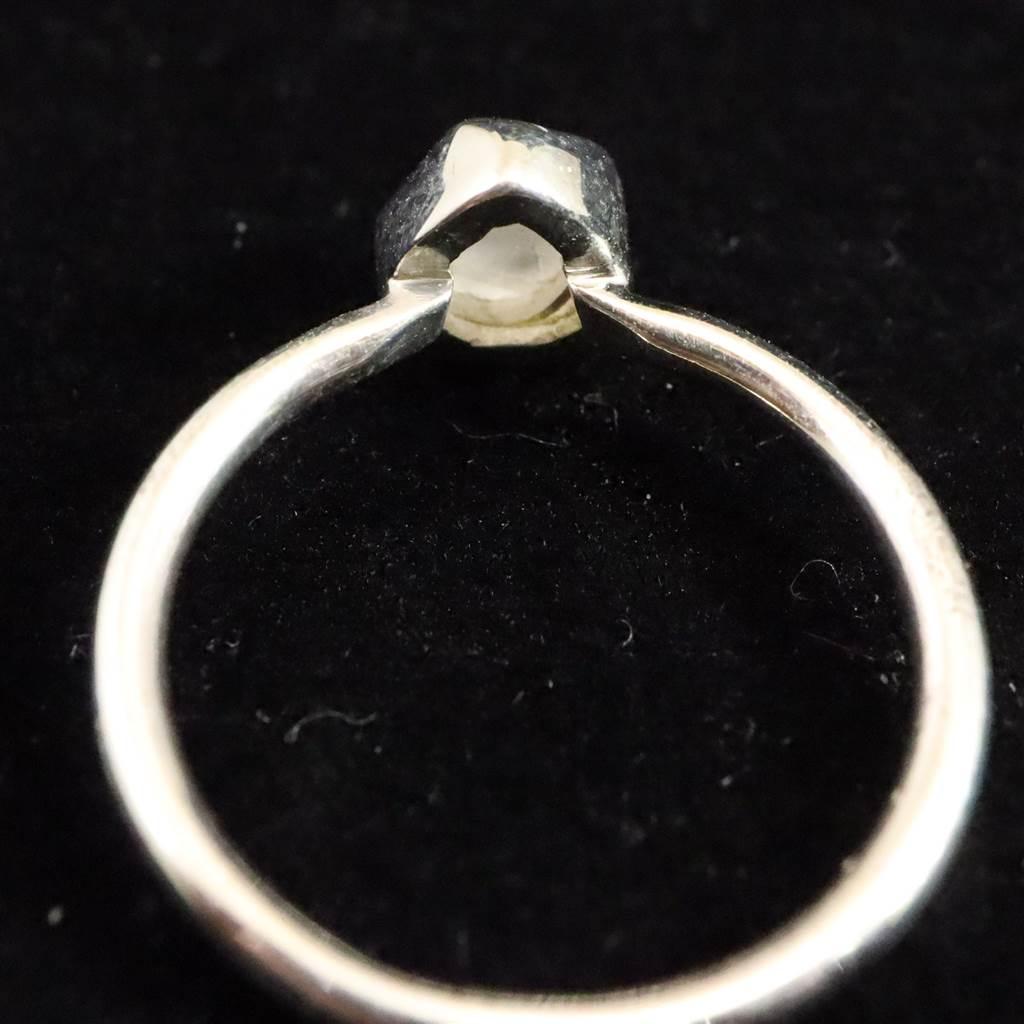 ロシア産 フェナカイト 5X5mm 原石 リング 11号 #39125 | 6枚目