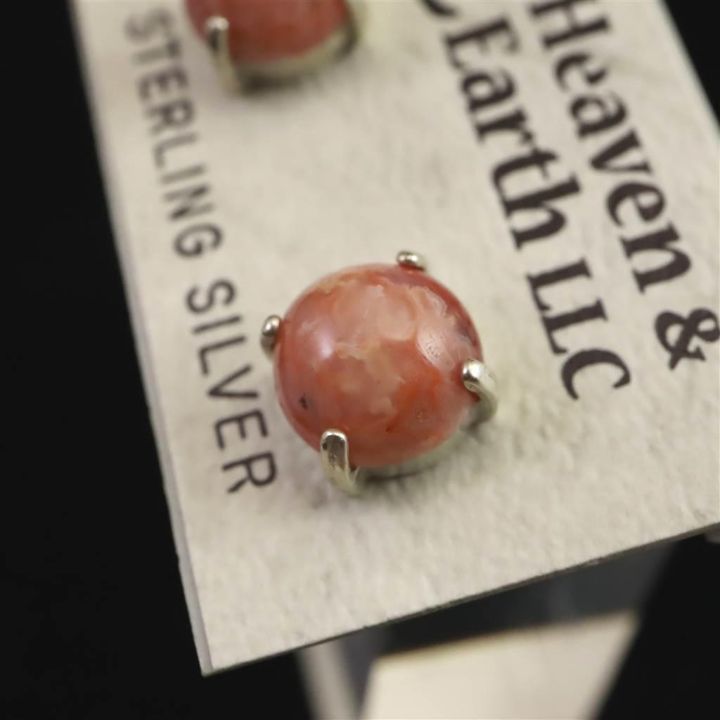 H&E社 シナゼツ 8mmラウンド ピアス #33828 | 3枚目