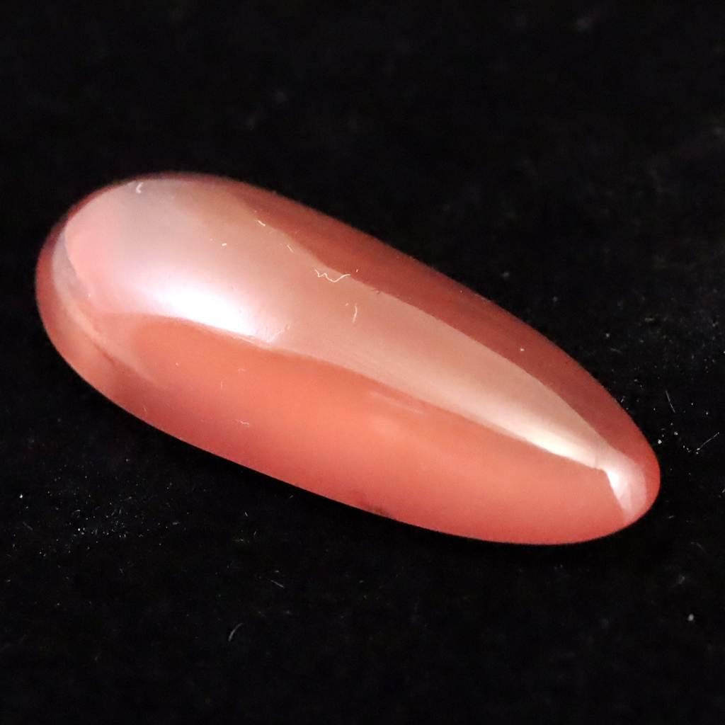 北海道 稲倉石鉱山インカローズ ロードクロサイト 22.0mmオーバル ルース 1.75g #56299 | 4枚目