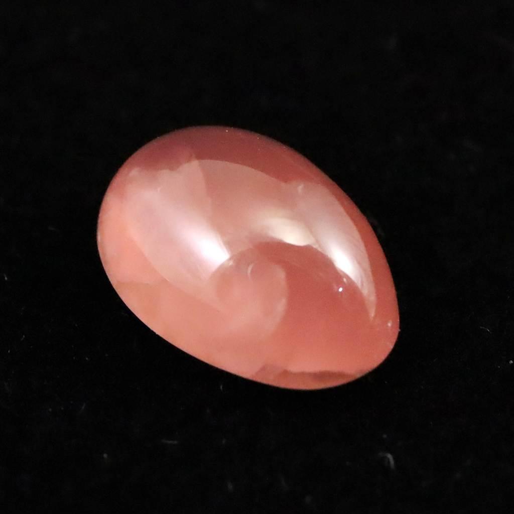 北海道 稲倉石鉱山インカローズ ロードクロサイト 10.8mmオーバル ルース 0.73g #97062 | 4枚目