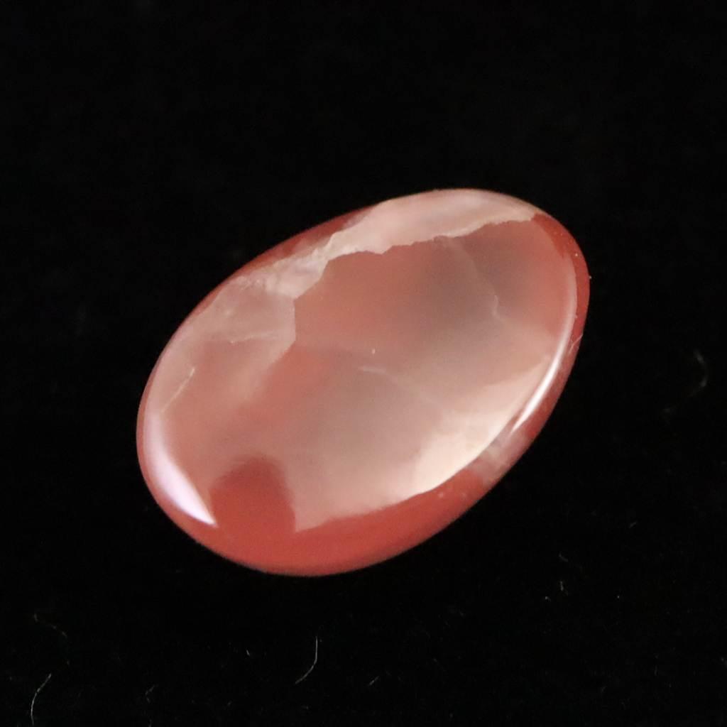 北海道 稲倉石鉱山インカローズ ロードクロサイト 10.8mmオーバル ルース 0.73g #97062 | 5枚目